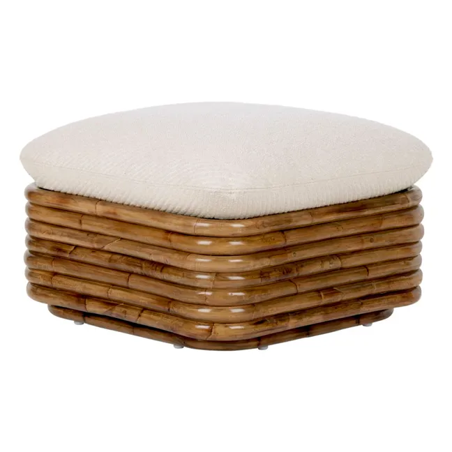 Ottoman Bohemian 72, Gabriella Crespi | White