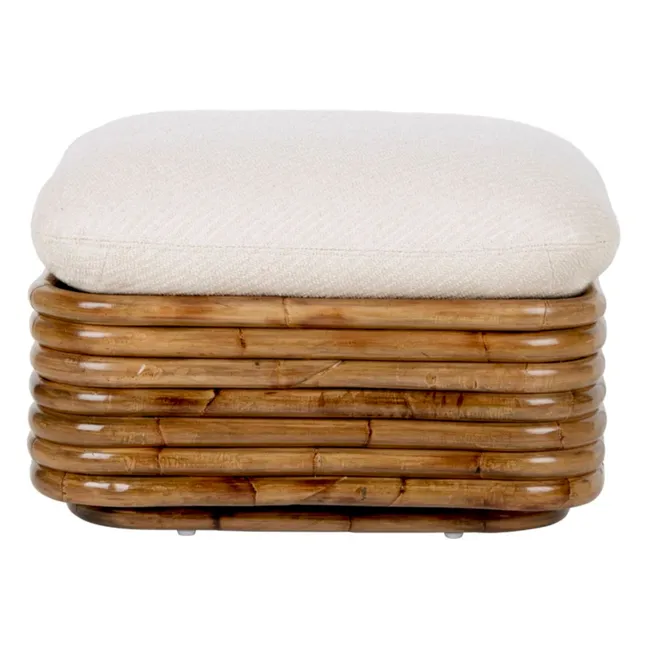 Ottoman Bohemian 72, Gabriella Crespi | White