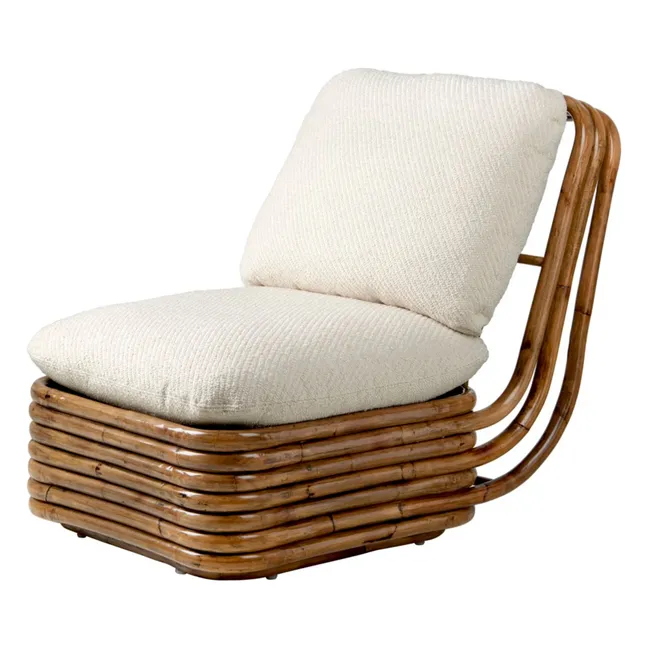 Bohemian 72 lounge chair, Gabriella Crespi | White