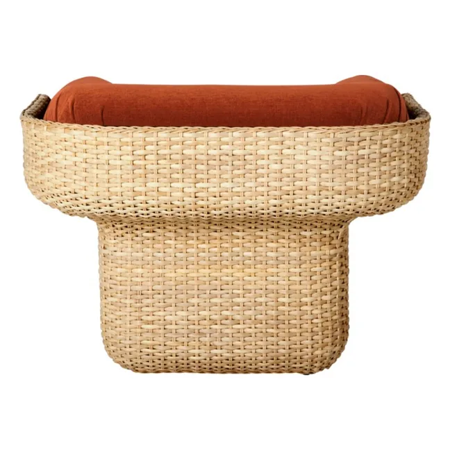 Fauteuil Lounge Basket, Joe Colombo | Rouille