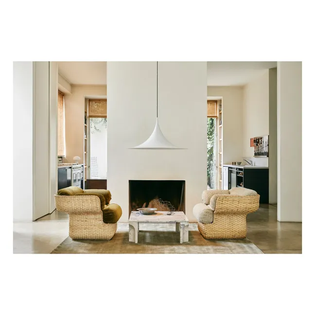 Fauteuil Lounge Basket, Joe Colombo | Vert kaki