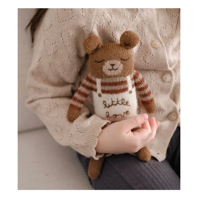 Doudou Ourson Little Love | Marron