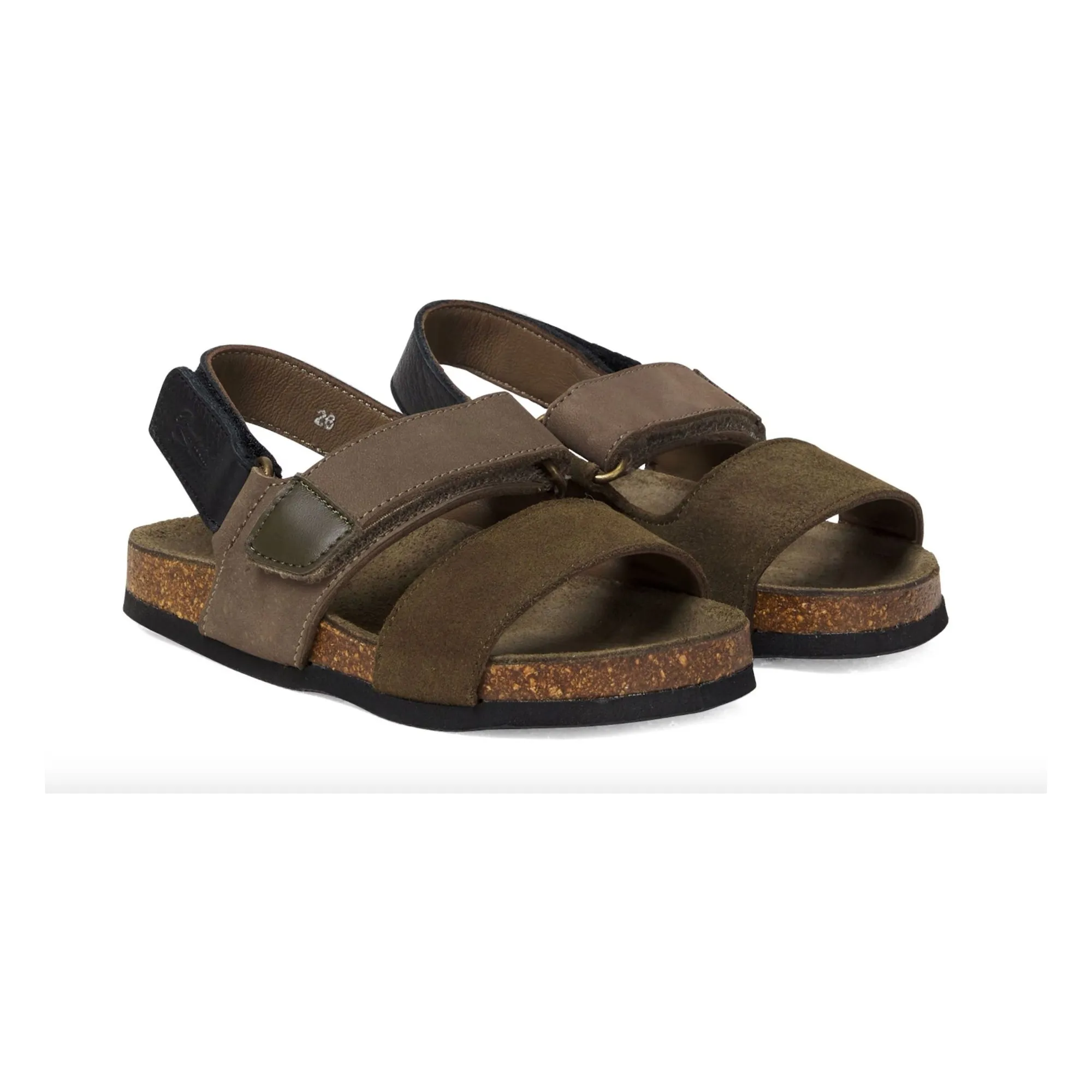 Bonpoint Boys Khaki Lute Sandals