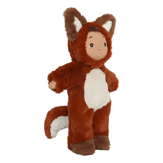 Acogedora muñeca Day Dinkum Fox | Marrón Rojizo