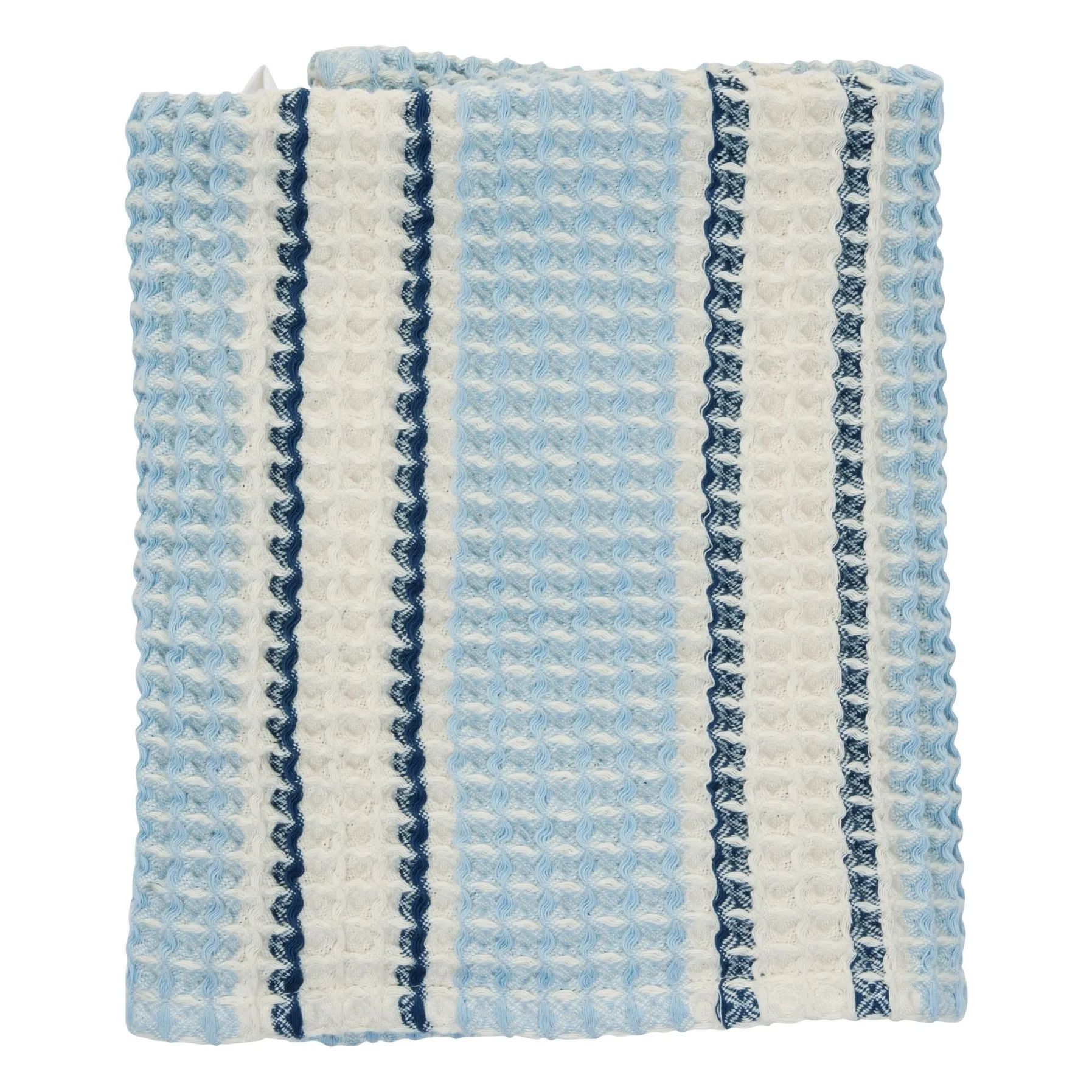 Serviette d'invité nid d'abeille | Bleu- Image produit n°0
