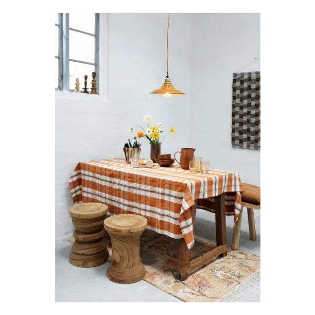 Nappe tartan | Citrouille