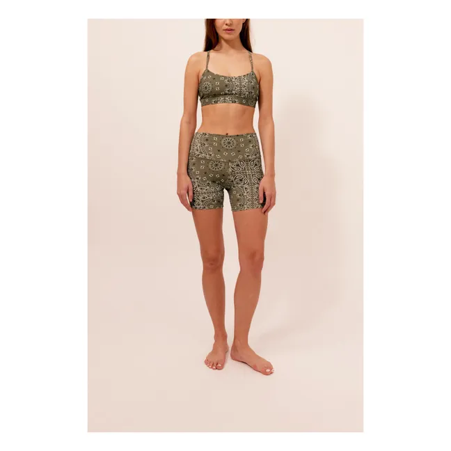 Short Yoga Bandana | Khaki