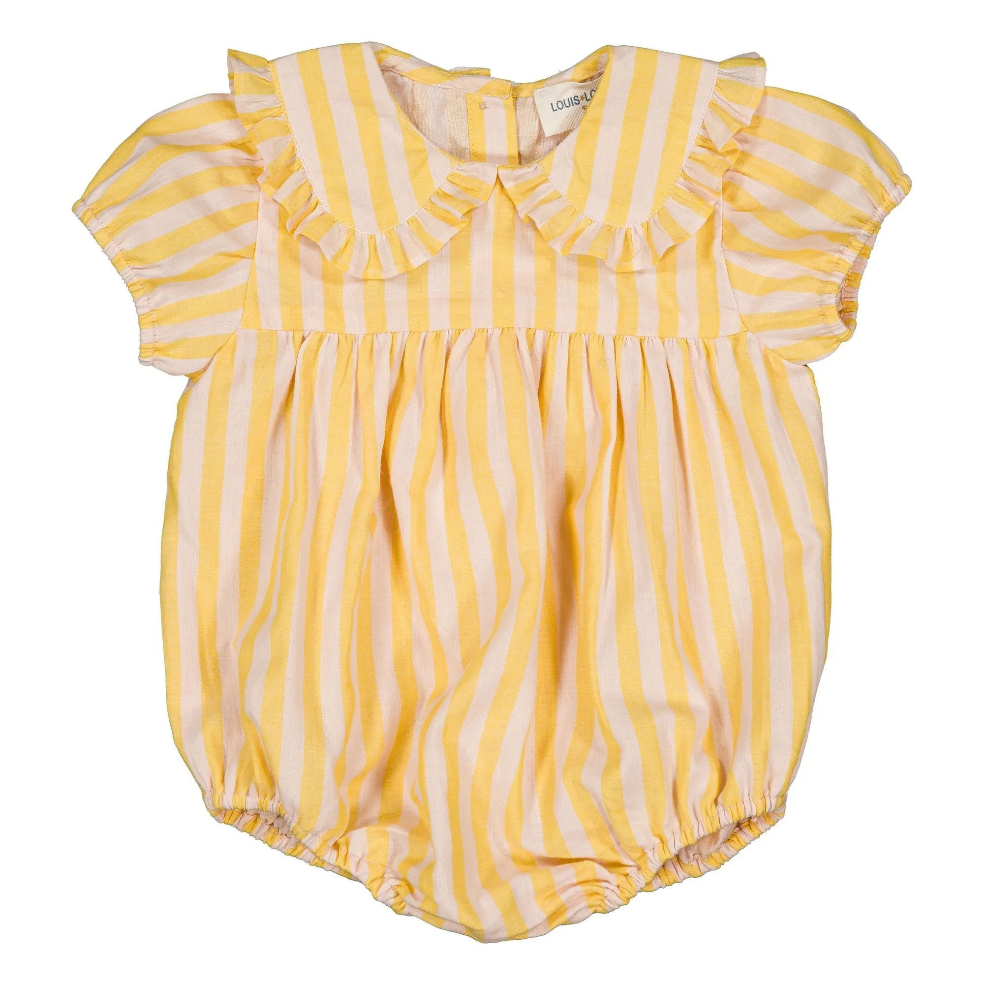 Louis Louise Yellow Barbote Poupette Rayée