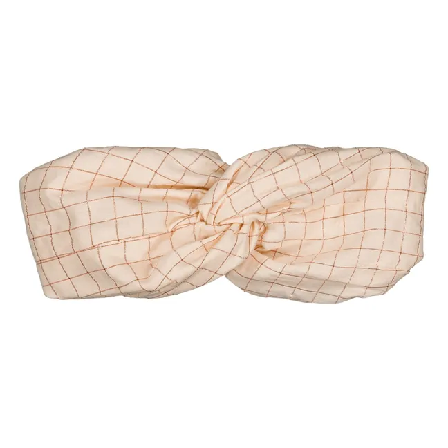 Bandeau Francesca Carreaux | Rose pâle