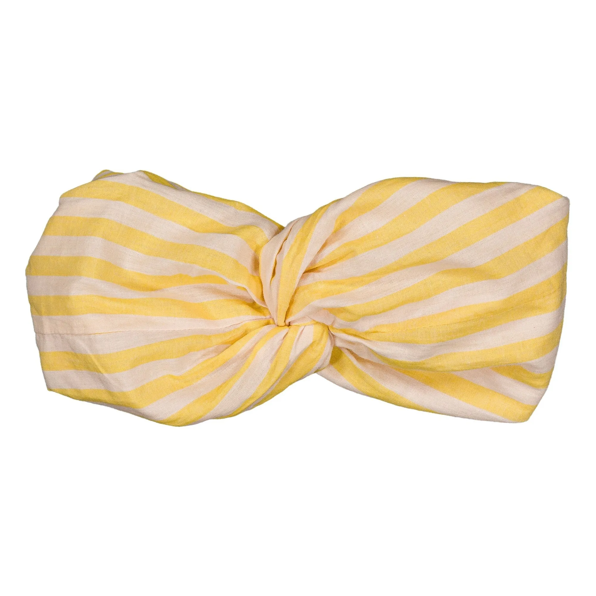 Bandeau Francesca Rayé | Jaune- Image produit n°0