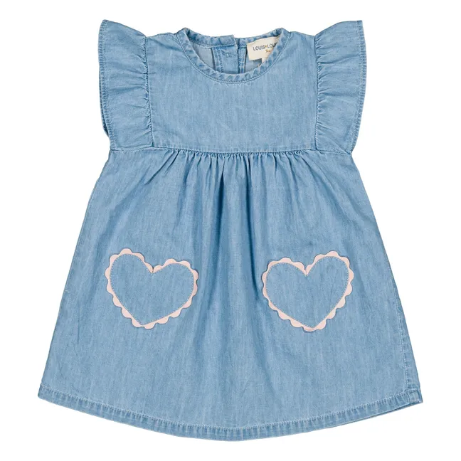 Ethie Chambray dress | Light Blue