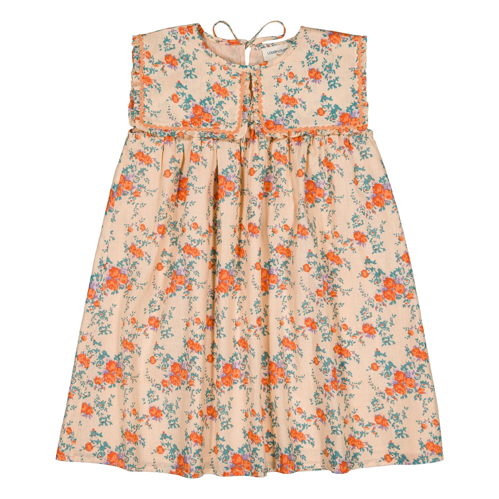 Louis Louise Beige Pink Célestine Fleurie Dress