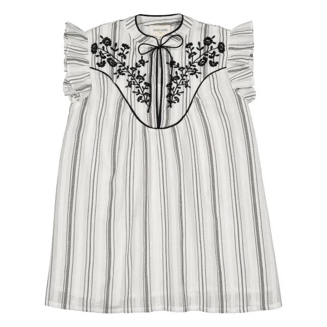 Andrée Bouquets dress | Grey blue