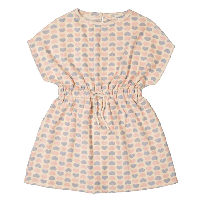 Vestido Abbie Terry Hearts | Rosa Pálido