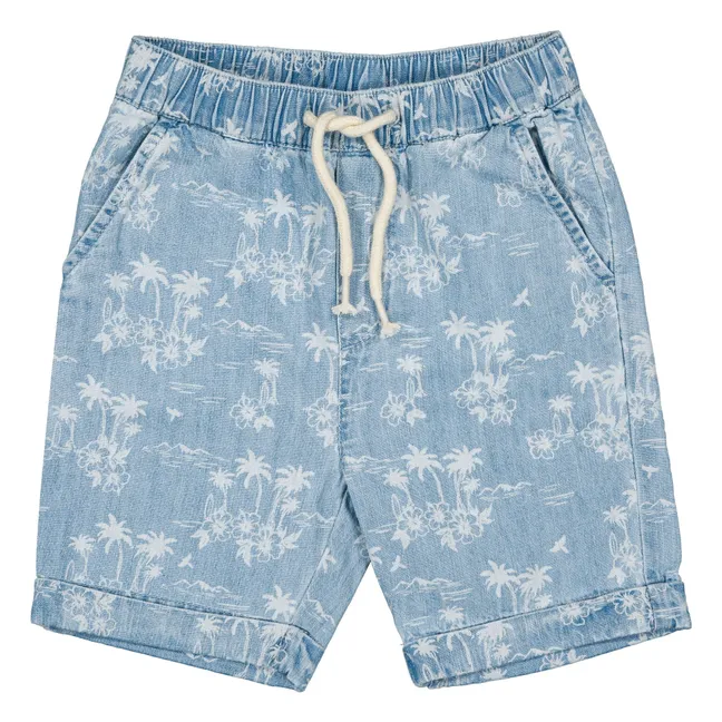 Denim Bermuda Soho Hawaii | Light Blue