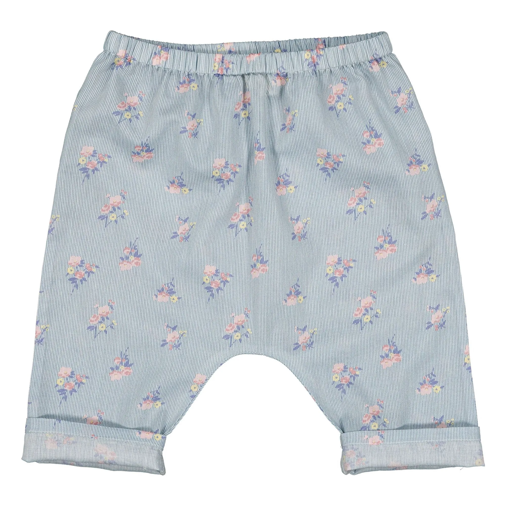 Louis Louise Grey Blue Striped Jungle Pants