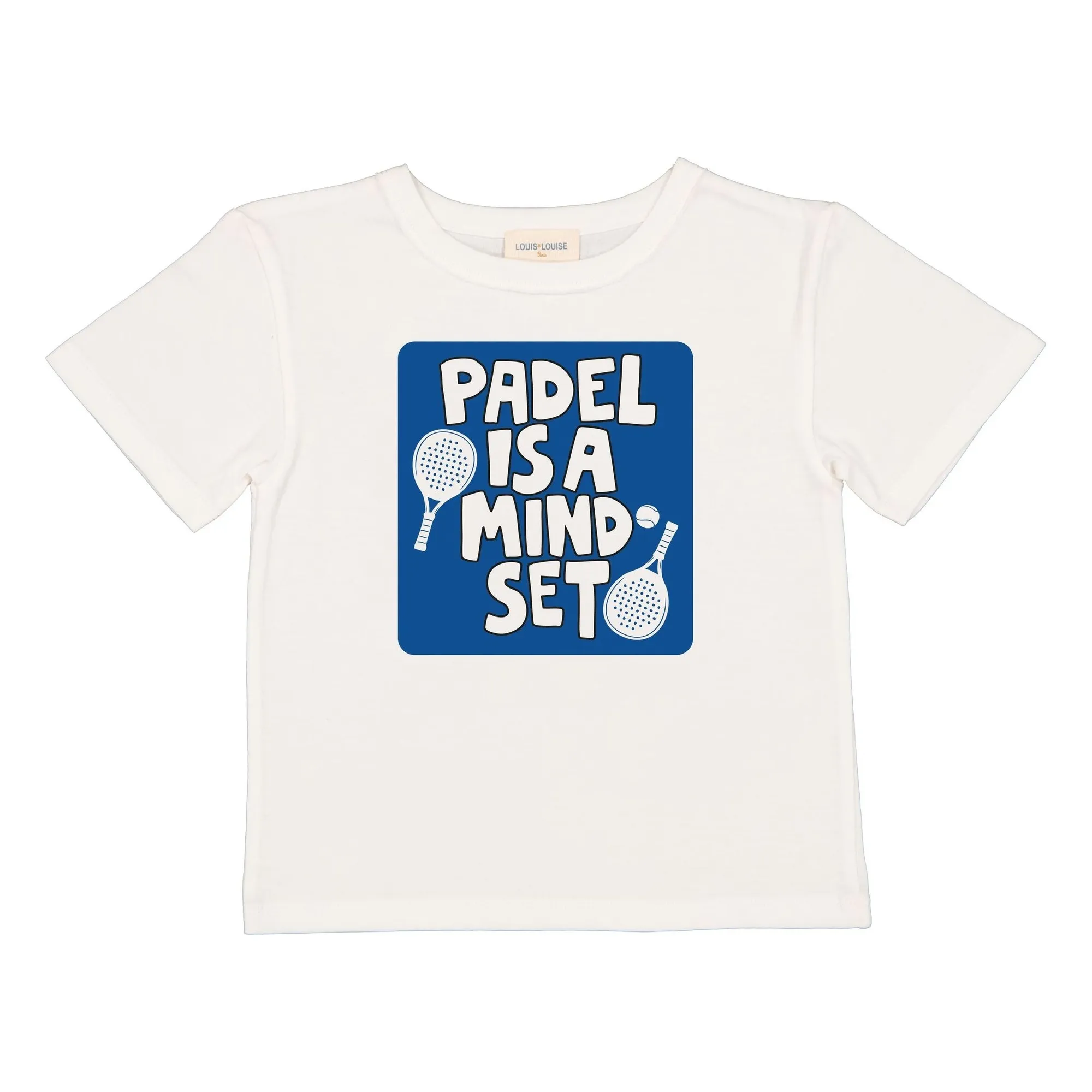 Louis Louise White Tom Padel T-Shirt