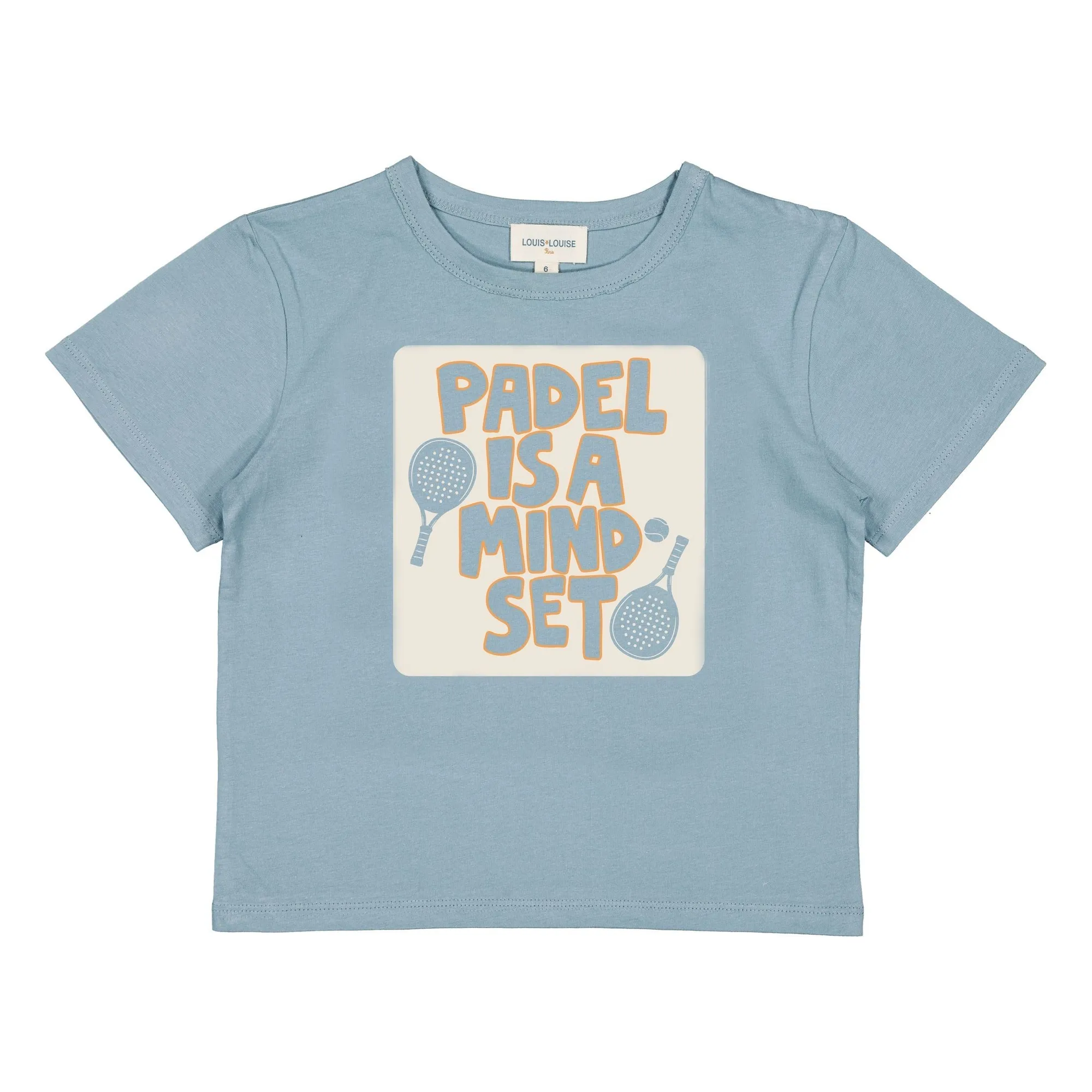 Louis Louise Pale Blue Tom Padel T-Shirt