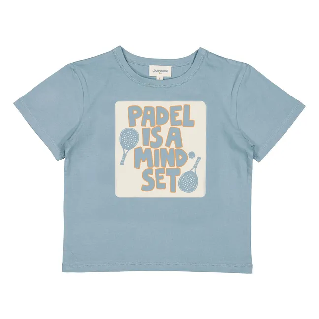 T-shirt Tom Padel | Bleu pâle