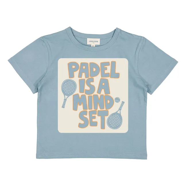 Camiseta Tom Padel para bebé | Azul Pálido