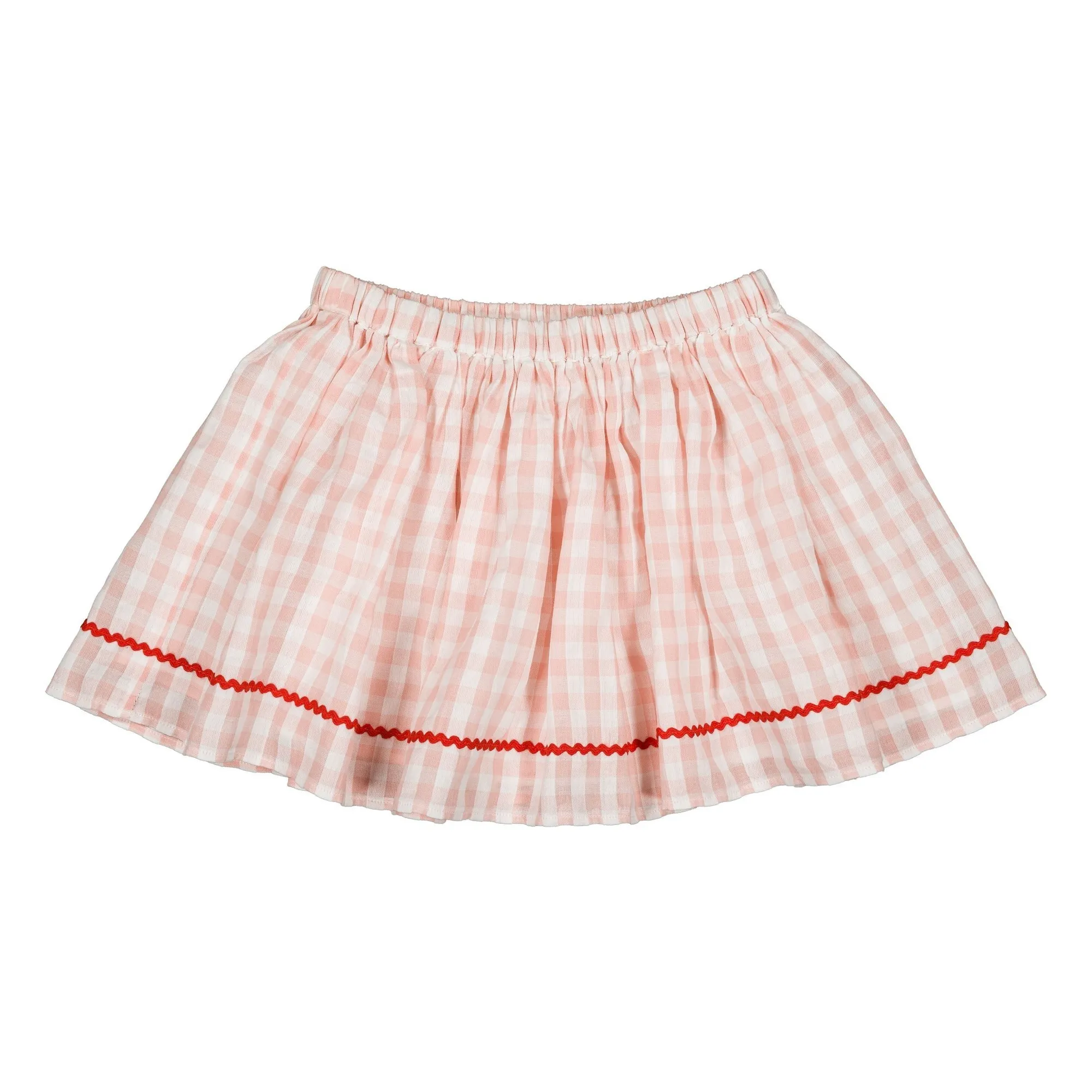 Louis Louise Pale Pink Opéra Carreaux Skirt