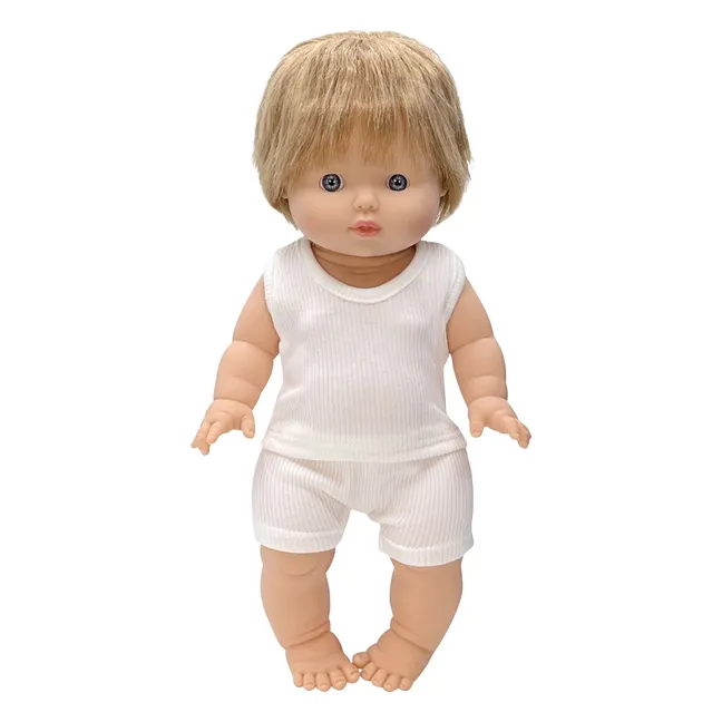 Marceau Poupon in ribbed knit set