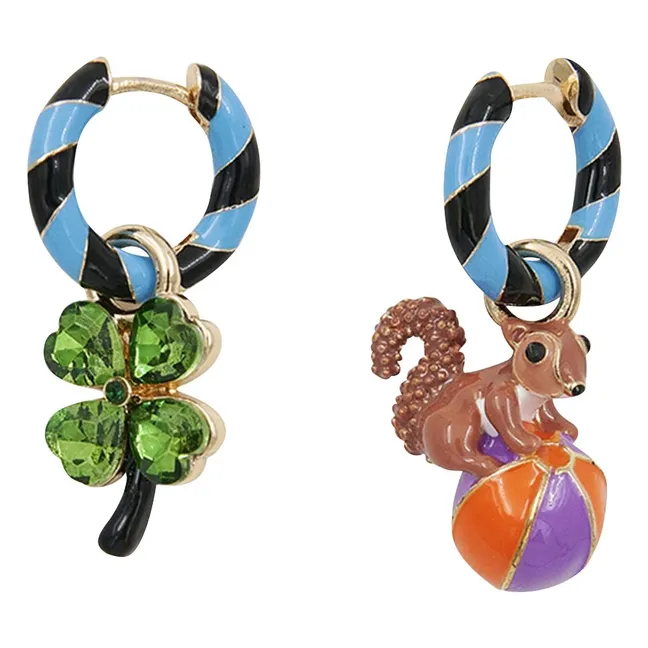 Boucles d'Oreilles Jocat | Bleu