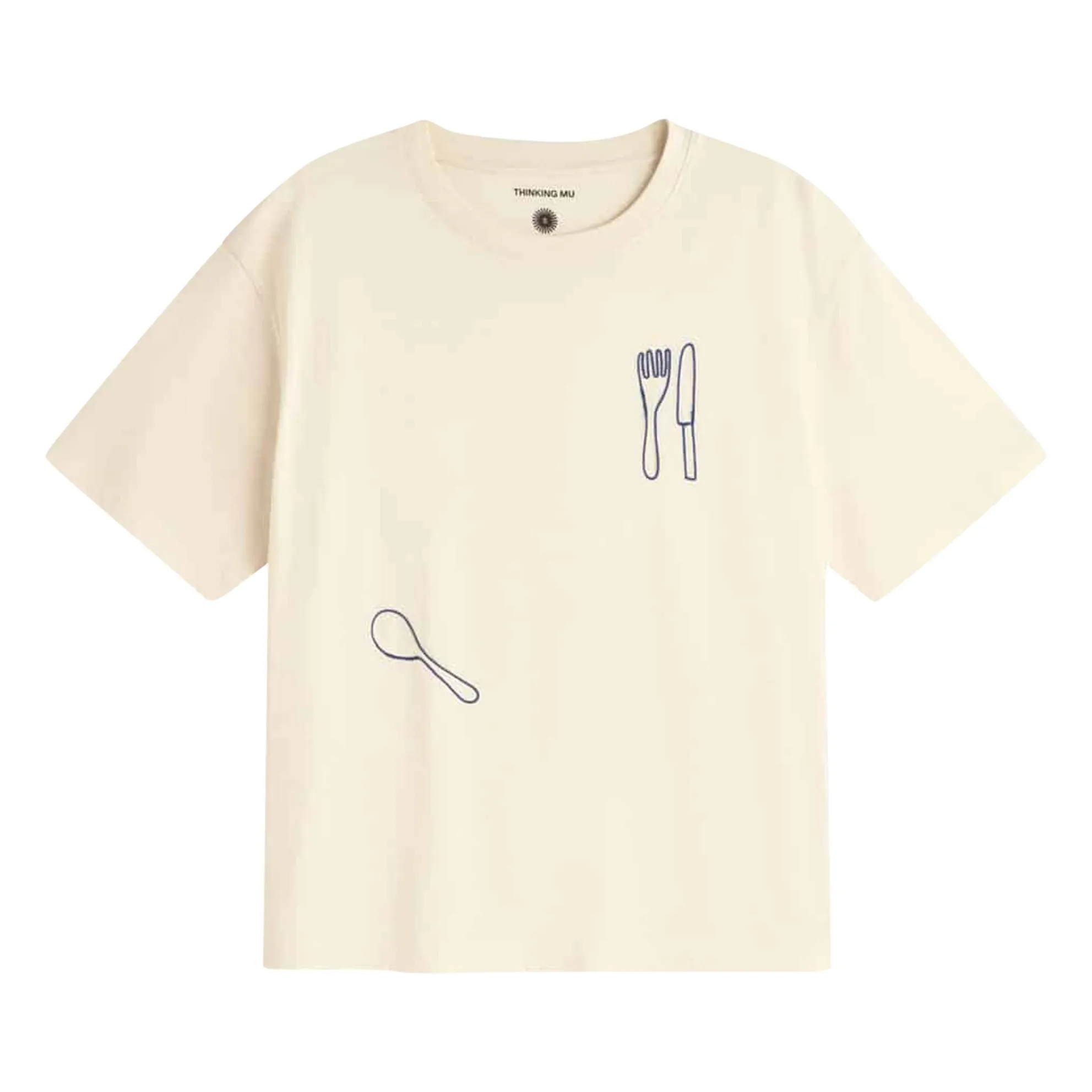 T-shirt Lucia Coton Bio | Ecru- Image produit n°0