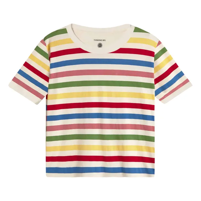 T-shirt Rayures Zowie Coton Bio | Jaune