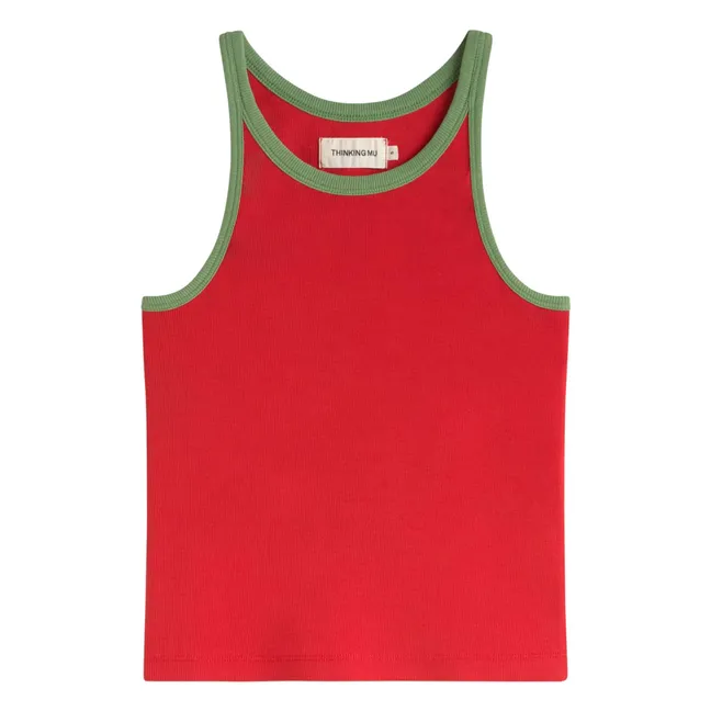 Top Harriet Coton Bio | Rouge
