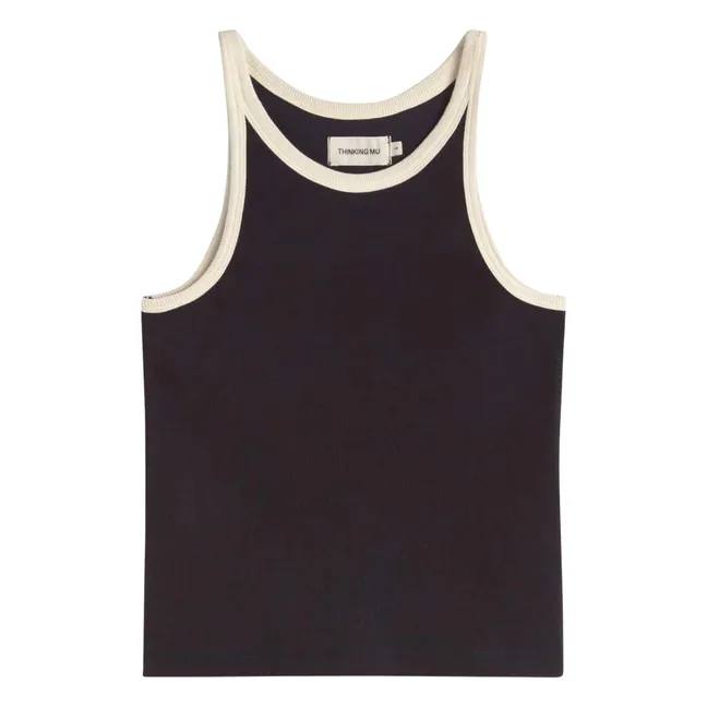 Top Harriet Coton Bio | Bleu marine