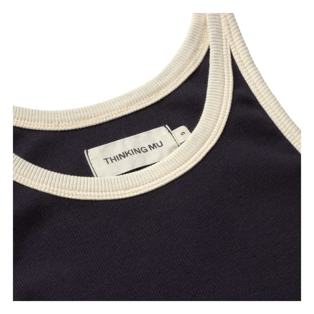 Top Harriet Coton Bio | Bleu marine