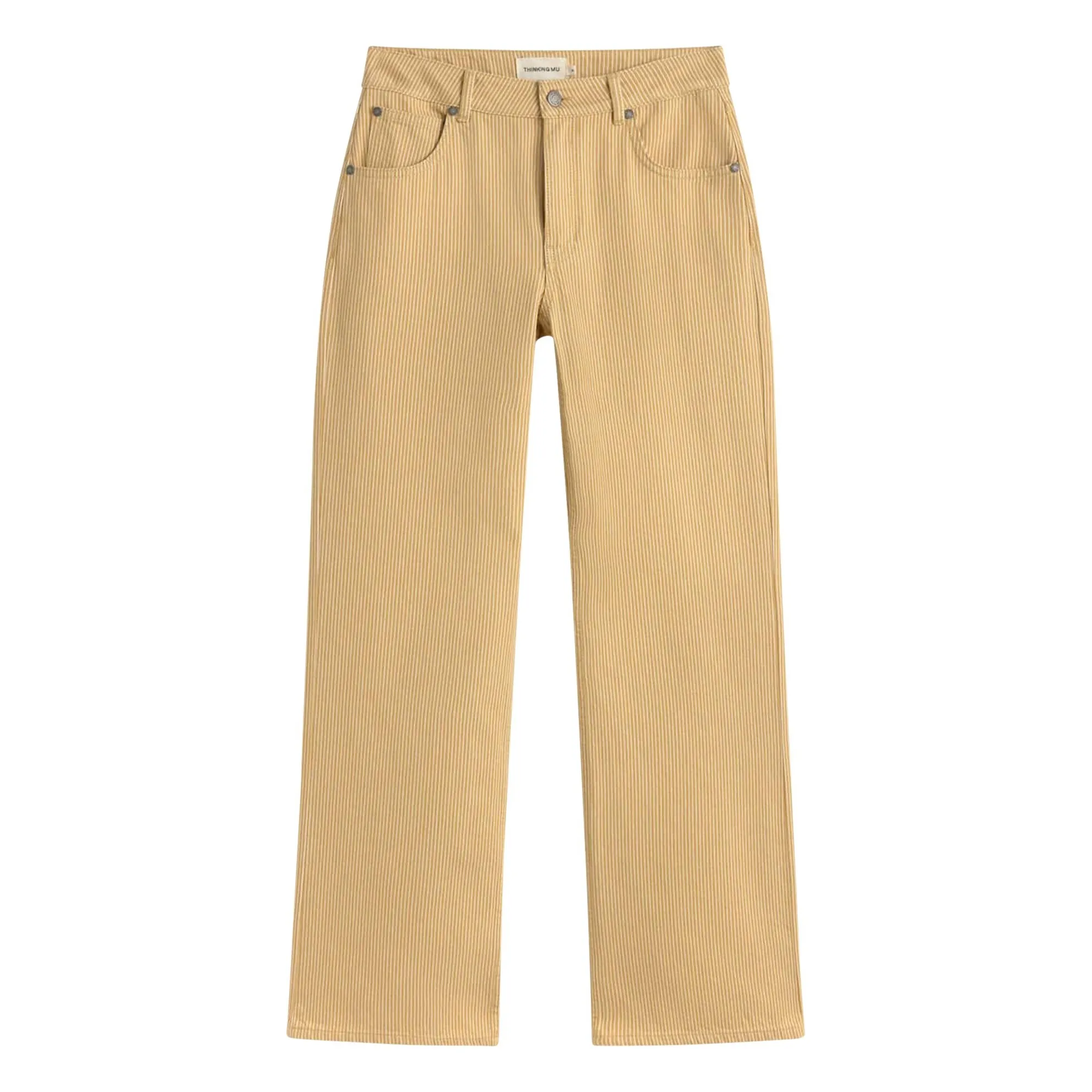 Thinking Mu Beige Nogan Kettan Organic Cotton Pants