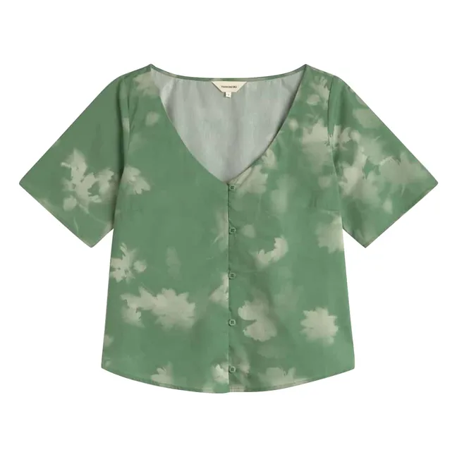 Blouse Leia Coton Bio | Vert