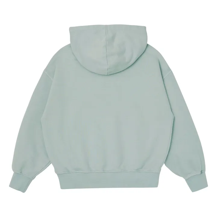 Sudadera con capucha de algodón orgánico | Gris Claro- Imagen del producto n°3