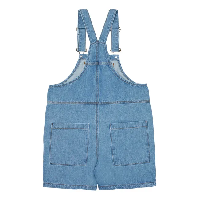 Denim Organic Cotton Dungarees | Blue