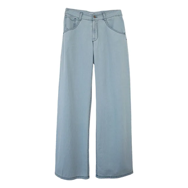 Pantalon Zeynep Baggy | Bleu