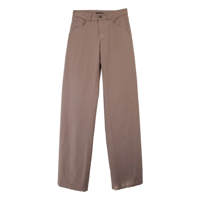 Pantalon Zeynep Coton | Beige