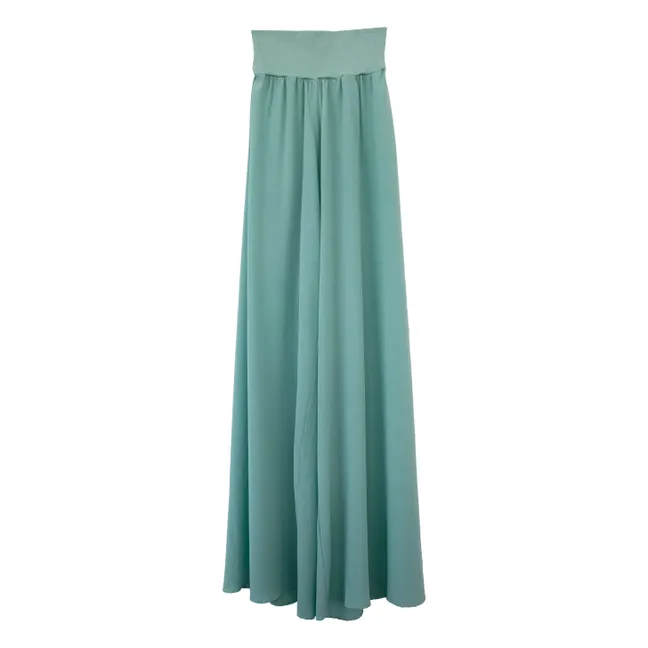 Pantalon Jazzdancer Soie | Vert d'eau