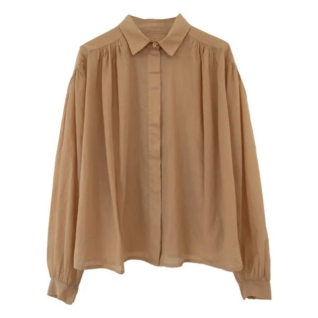 Chemise Vintage Voile de Coton | Ambre