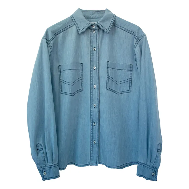 Chemise Love Light Denim | Bleu
