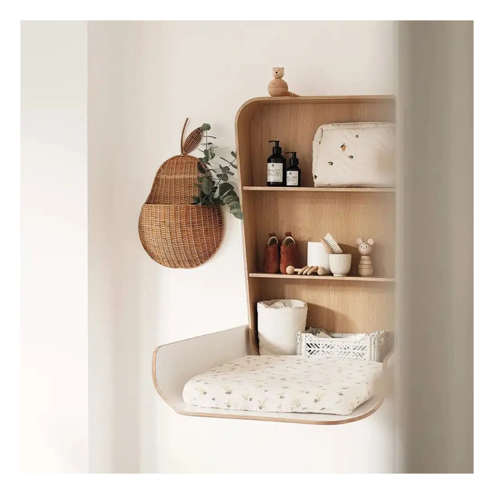 Table à langer Noga - Blanc | Blanc- Image produit n°1