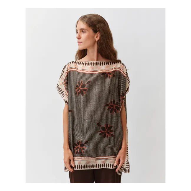 Tafeo Silk Top | Ecru