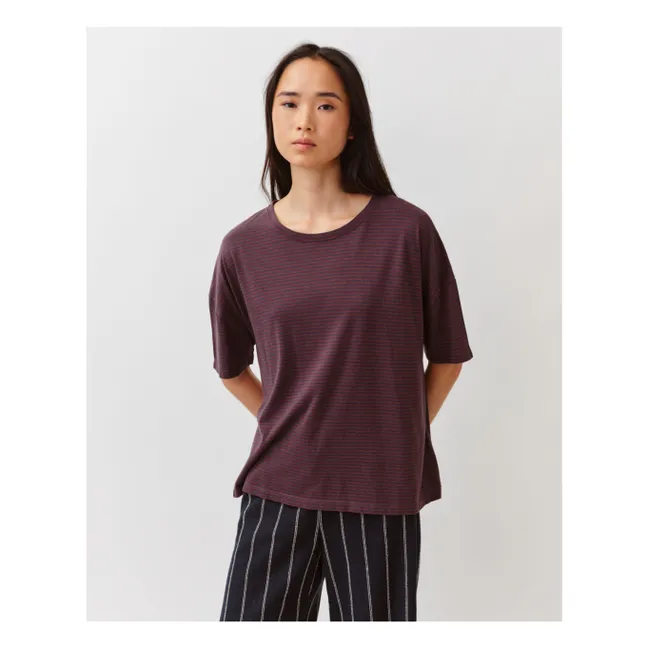 T-shirt Tovo Coton Bio | Bleu marine