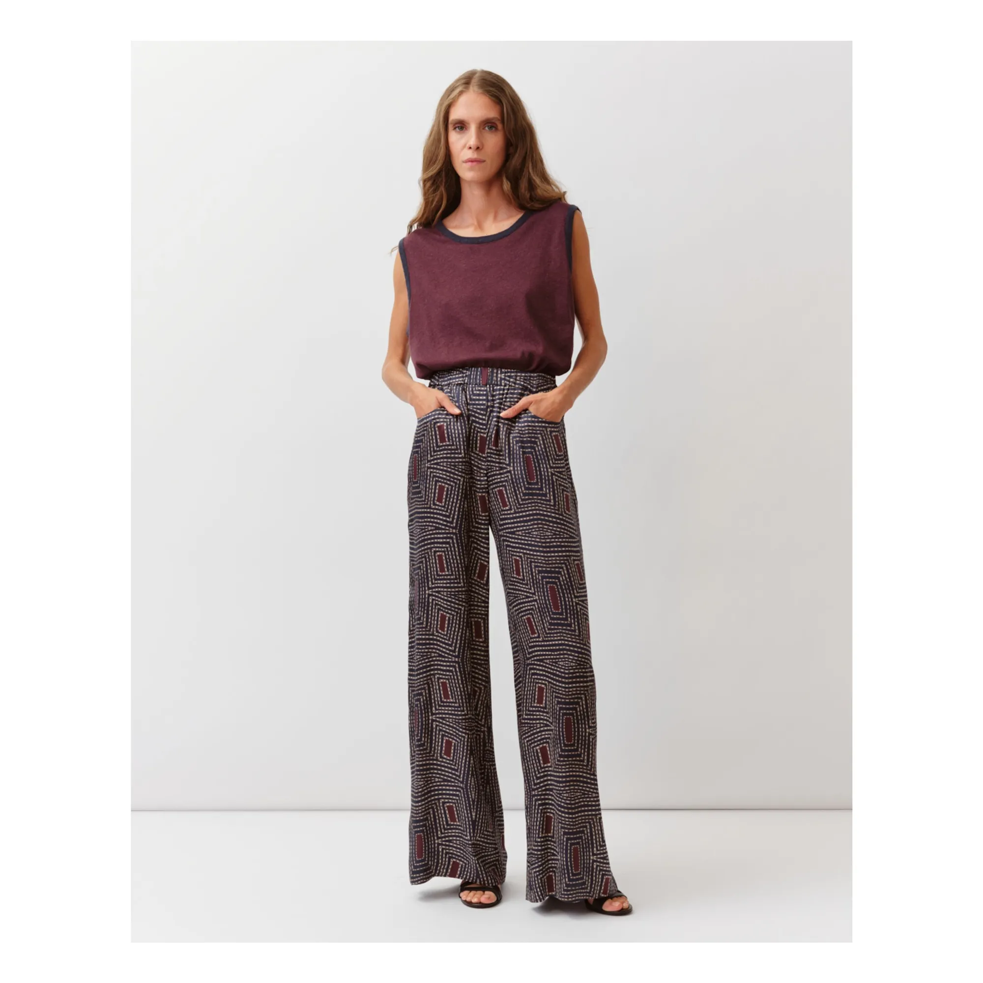 Pantalon Pindo | Bleu marine- Image produit n°1