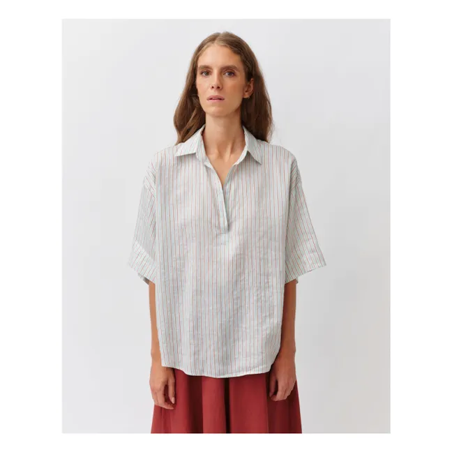Tifana shirt | Brick red