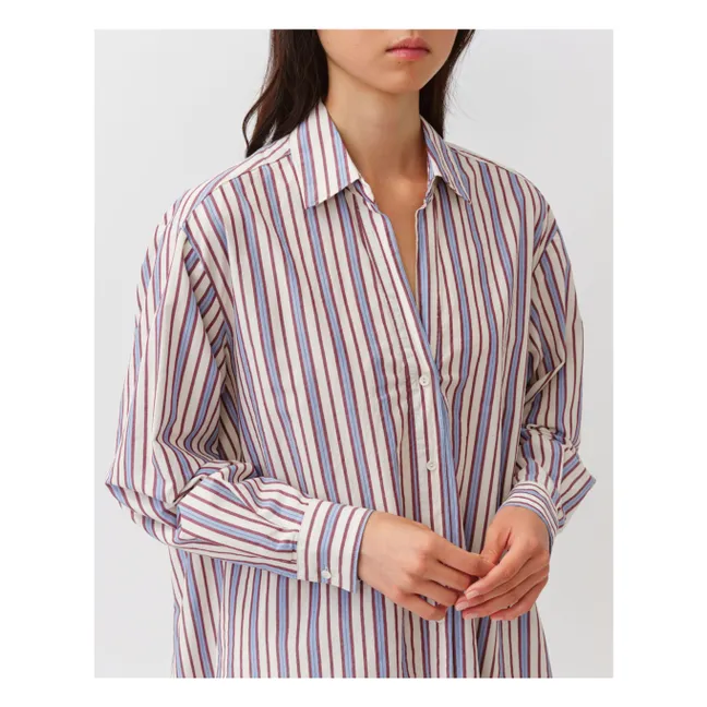 Hemd Streifen Centia | Seidenfarben