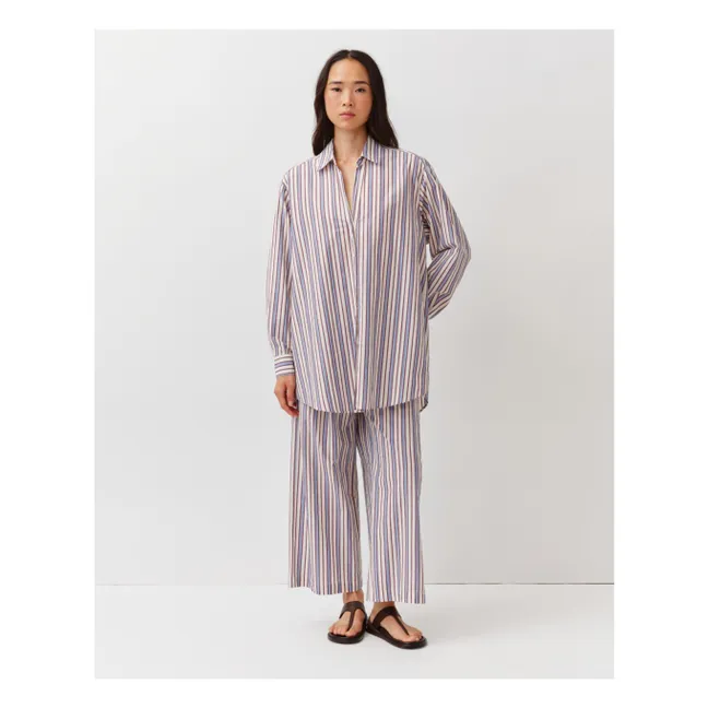 Centia Stripes Shirt | Ecru