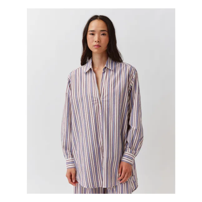 Centia Stripes Shirt | Ecru