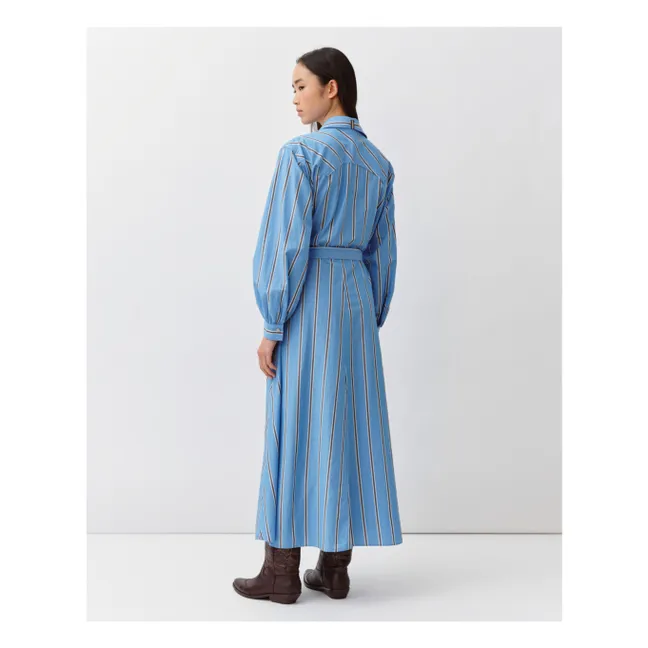 Robe Ravia | Bleu